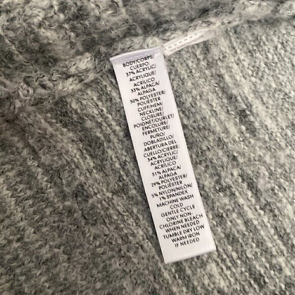 Classic LOFT Drape Cardigan Casual Comfort Effortless Style Minimalist Chic - Picture 8 of 8